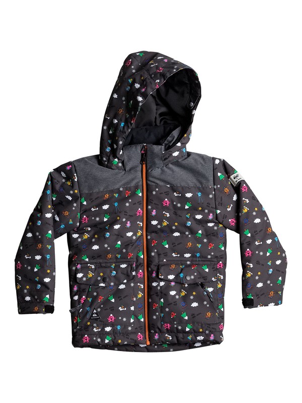 quiksilver, Mr Men Edgy - Snow Jacke, MR MEN CONVERSATIONAL (krp6) 0 Mr Men Edgy - Snow Jacke Schwarz EQKTJ03005 Quiksilver