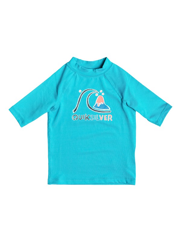 quiksilver, Boys 2-7 Bubble Rashguard, HAWAIIAN OCEAN (bmj0) 0 Boys 2-7 Bubble Rashguard EQKWR03000 Quiksilver