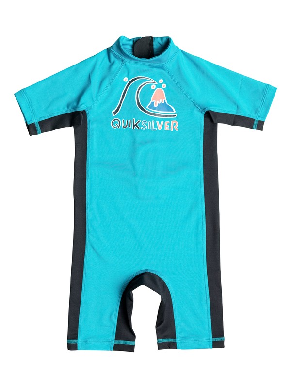 quiksilver, Boys 2-7 Bubble Springsuit, HAWAIIAN OCEAN (bmj0) 0 Boys 2-7 Bubble Springsuit EQKWR03004 Quiksilver