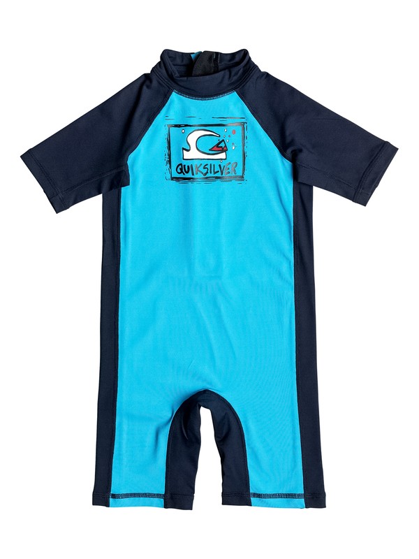 quiksilver, Bubble - Springsuit, BLUE DANUBE/ NAVY BLAZER (xbkb) 0 Bubble - Springsuit EQKWR03016 Quiksilver