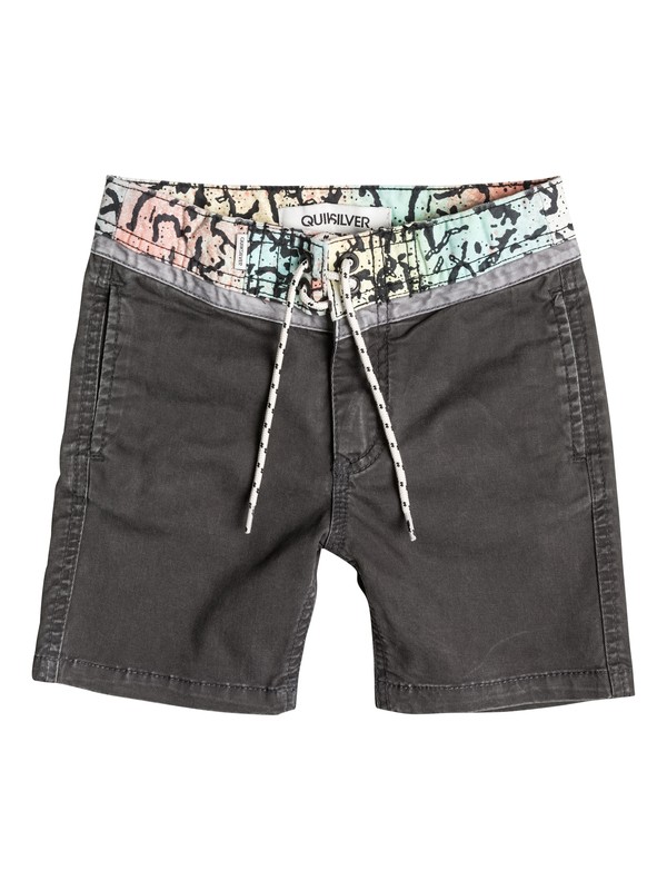 quiksilver, Street Trunk Yoke Cracked - Short, TARMAC (kta0) 0 Street Trunk Yoke Cracked - Short EQKWS03035 Quiksilver