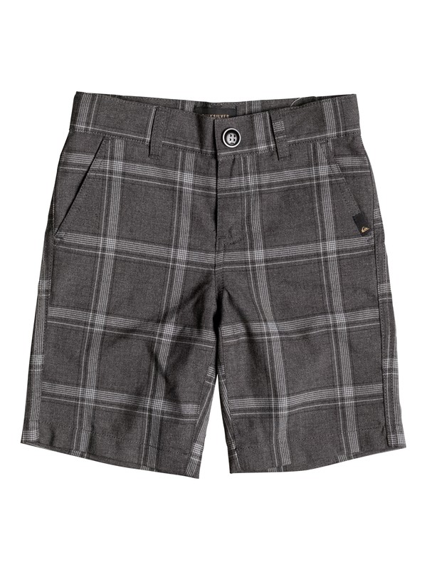 quiksilver, Boy's 2-7 Regeneration Shorts, DARK GREY HEATHER (ktfh) 0 Boy's 2-7 Regeneration Shorts EQKWS03072 Quiksilver