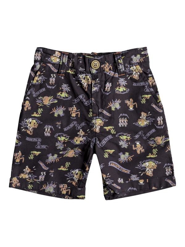 quiksilver, Donnie Parko - Short, TARMAC (kta0) 0 Donnie Parko - Short Noir EQKWS03138 Quiksilver