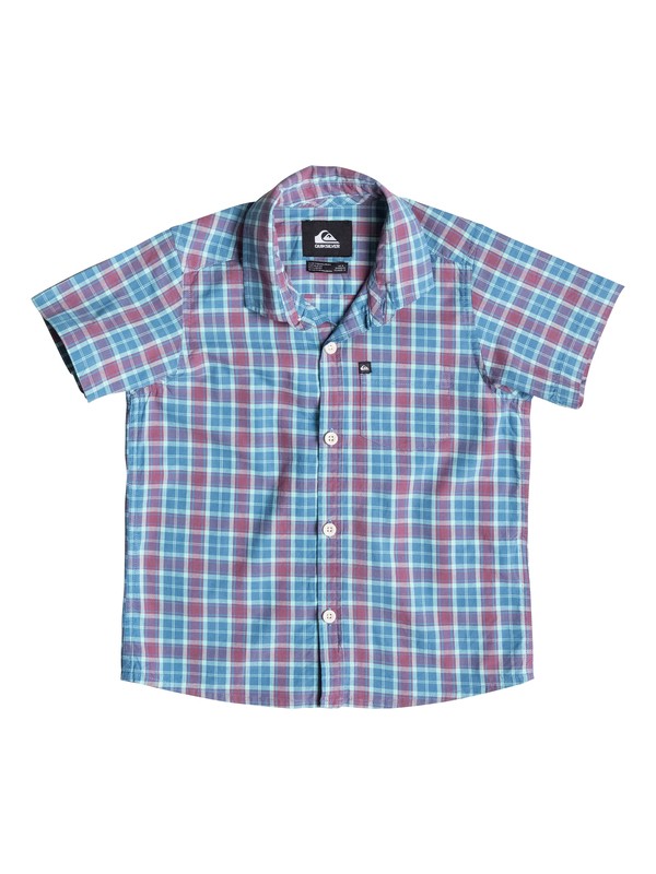 quiksilver, Everyday Check - Chemise manches courtes, EVERYDAY CHECK FEDERAL POP (bnc1) 0 Everyday Check - Chemise manches courtes Bleu EQKWT03048 Quiksilver