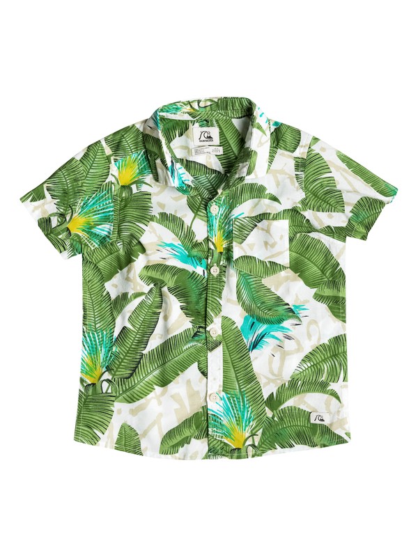 quiksilver, Riot Shirt - Chemise manches courtes, RIOT SNOW WHITE (wbk6) 0 Riot Shirt - Chemise manches courtes EQKWT03058 Quiksilver