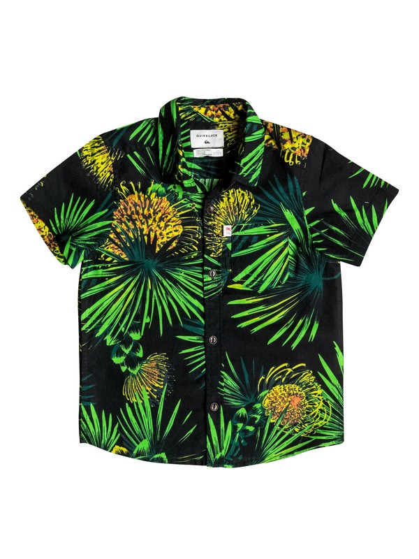 quiksilver, PROTEA SHIRT SS BOY, PROTEA BLACK (kvj7) 0 PROTEA SHIRT SS BOY EQKWT03074 Quiksilver