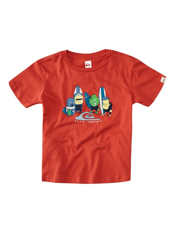 quiksilver, Ss Qs Tee Boy F21, BAKED APPLE (rnz0) 0 Ss Qs Tee Boy F21 EQKZT03002 Quiksilver