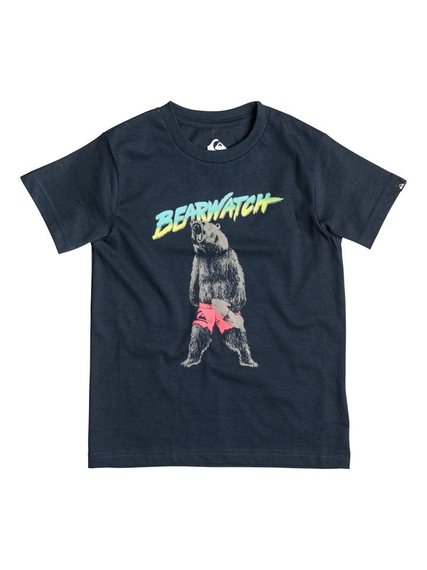 quiksilver, Classic Bearwatch - T-shirt, NAVY BLAZER (byj0) 0 Classic Bearwatch - T-shirt EQKZT03059 Quiksilver