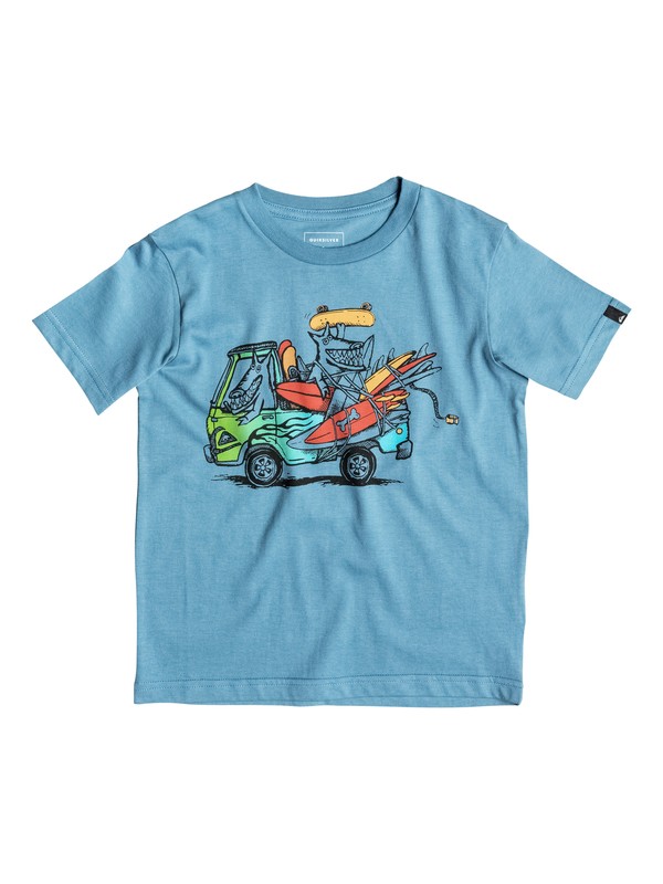 quiksilver, Classic Happy Days - Tee-Shirt, CAPTAINS BLUE (bme0) 0 Classic Happy Days - Tee-Shirt EQKZT03064 Quiksilver