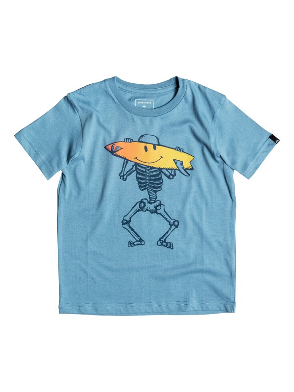 quiksilver, Classic Skellsmile - Tee-Shirt, CAPTAINS BLUE (bme0) 0 Classic Skellsmile - Tee-Shirt EQKZT03065 Quiksilver