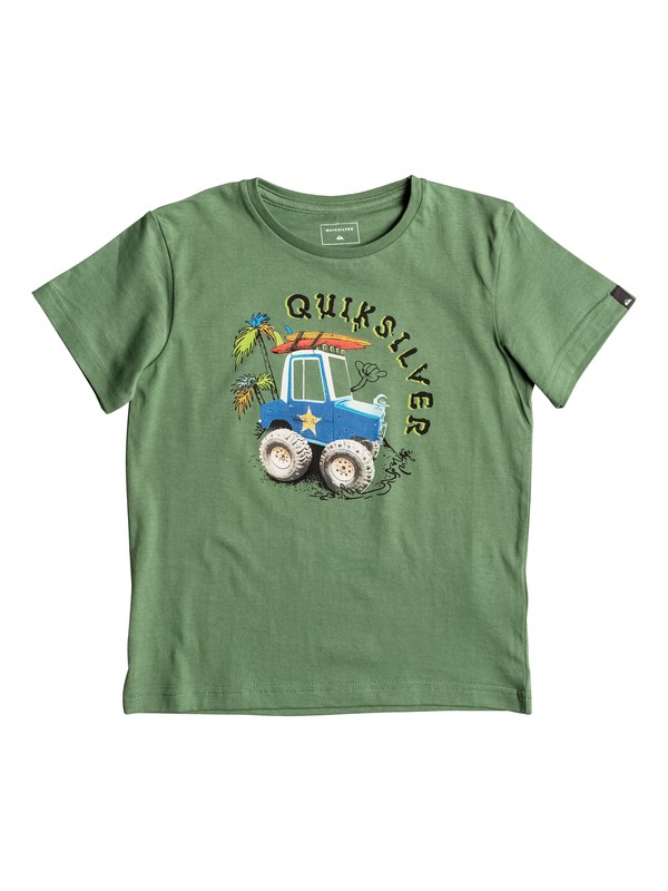 quiksilver, Classic Patrol - Tee-Shirt, DARK IVY (gnd0) 0 Classic Patrol - Tee-Shirt EQKZT03066 Quiksilver