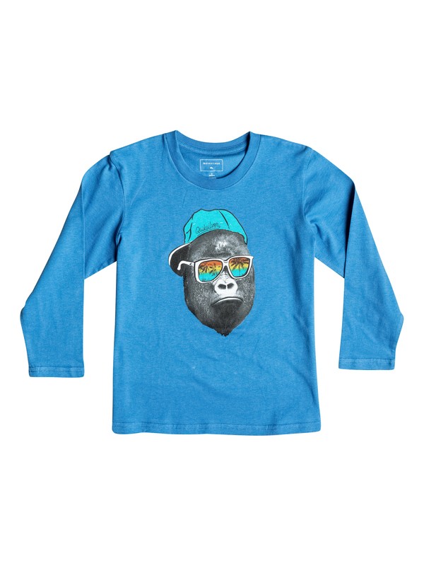 quiksilver, Classic Kong Business - Tee-Shirt à manches longues, STAR SAPPHIRE (bnj0) 0 Classic Kong Business - Tee-Shirt à manches longues EQKZT03067 Quiksilver