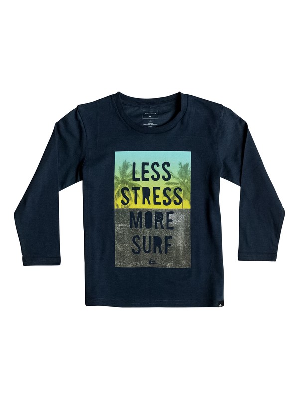 quiksilver, Classic Less Stress - Tee-Shirt à manches longues, NAVY BLAZER (byj0) 0 Classic Less Stress - Tee-Shirt à manches longues EQKZT03068 Quiksilver