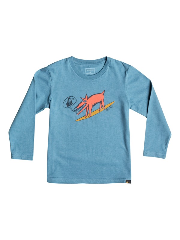 quiksilver, Classic Dogi Surf - Tee-Shirt à manches longues, CAPTAINS BLUE (bme0) 0 Classic Dogi Surf - Tee-Shirt à manches longues EQKZT03069 Quiksilver