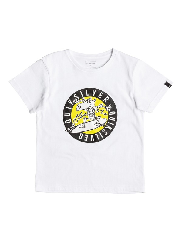 quiksilver, Classic Balou - Tee-Shirt, WHITE (wbb0) 0 Classic Balou - Tee-Shirt Blanc EQKZT03081 Quiksilver
