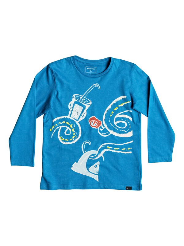 quiksilver, Classic Chipirones - Tee-Shirt à manches longues, VALLARTA BLUE (byh0) 0 Classic Chipirones - Tee-Shirt à manches longues EQKZT03086 Quiksilver