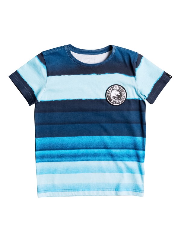 quiksilver, Resine Stripe - Tee-Shirt, DARK DENIM (brq0) 0 Resine Stripe - Tee-Shirt EQKZT03145 Quiksilver