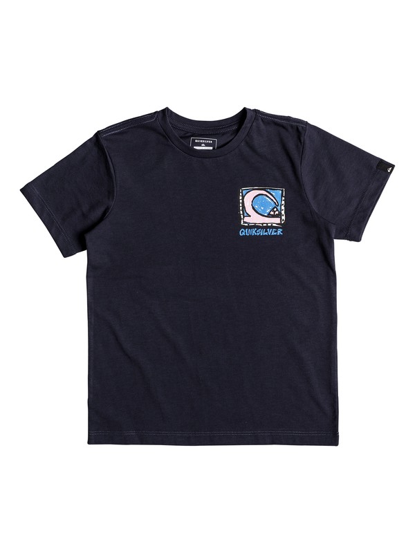 quiksilver, Anti UV Dens Way - T Shirt col rond, BLUE NIGHTS (bst0) 0 Anti UV Dens Way - T Shirt col rond Bleu EQKZT03210 Quiksilver