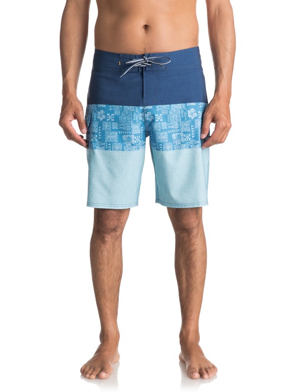 quiksilver, Waterman Fairway Tri Block 20" Boardshorts, STILLWATER (bhw0) 0 Waterman Fairway Tri Block 20" Boardshorts Blue EQMBS03023 Quiksilver