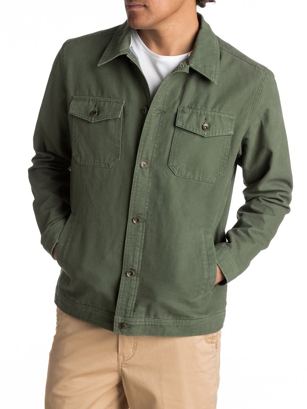 Waterman Tradie - Button-Up Coat EQMJK03003 0 Waterman Tradie Button-Up Coat EQMJK03003 Quiksilver
