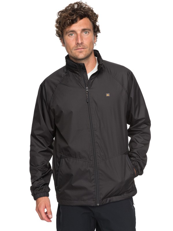 quiksilver, Waterman Shell Shock Technical Windbreaker, BLACK (kvj0) 0 Waterman Shell Shock Technical Windbreaker Black EQMJK03011 Quiksilver