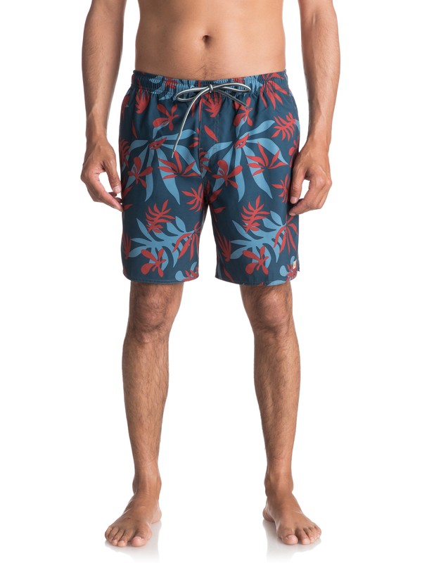quiksilver, Waterman Cutout 18" Volley Boardshorts, DARK SLATE (krd0) 0 Waterman Cutout 18" Volley Boardshorts Black EQMJV03025 Quiksilver
