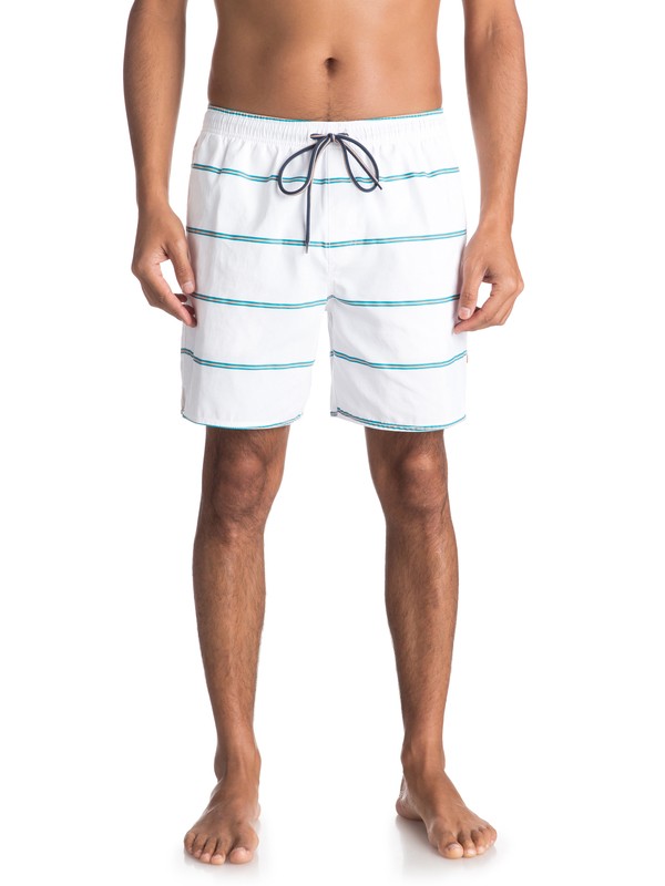 quiksilver, Waterman Overboard Volley Boardshorts, WHITE (wbb0) 0 Waterman Overboard Volley Boardshorts White EQMJV03028 Quiksilver
