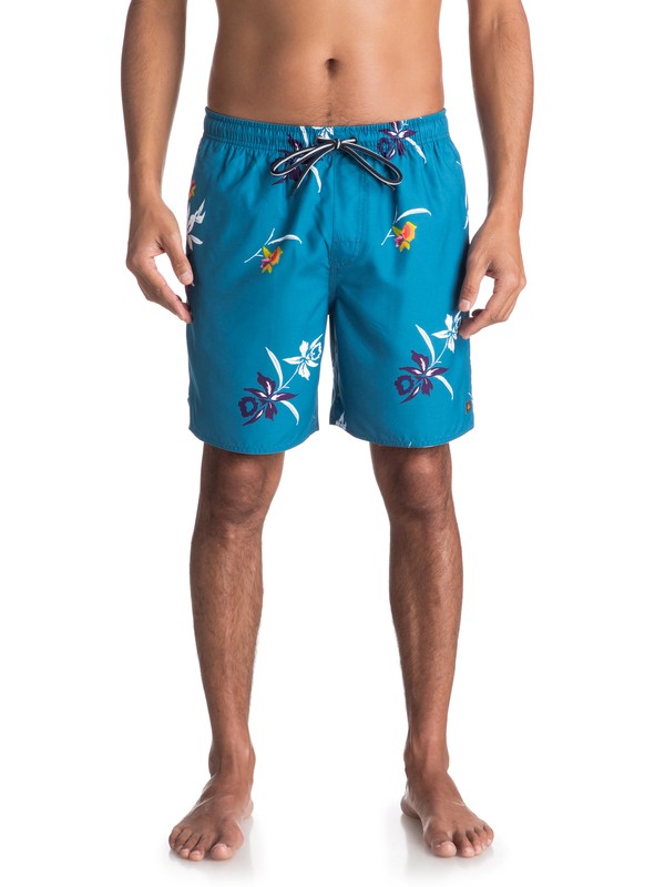 quiksilver, Waterman Monolai Volley Boardshorts, DEEP WATER (bpd0) 0 Waterman Monolai Volley Boardshorts Blue EQMJV03030 Quiksilver