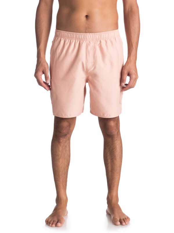 quiksilver, Waterman Balance Volley Boardshorts, DUSTY CORAL (nht0) 0 Waterman Balance Volley Boardshorts Orange EQMJV03031 Quiksilver