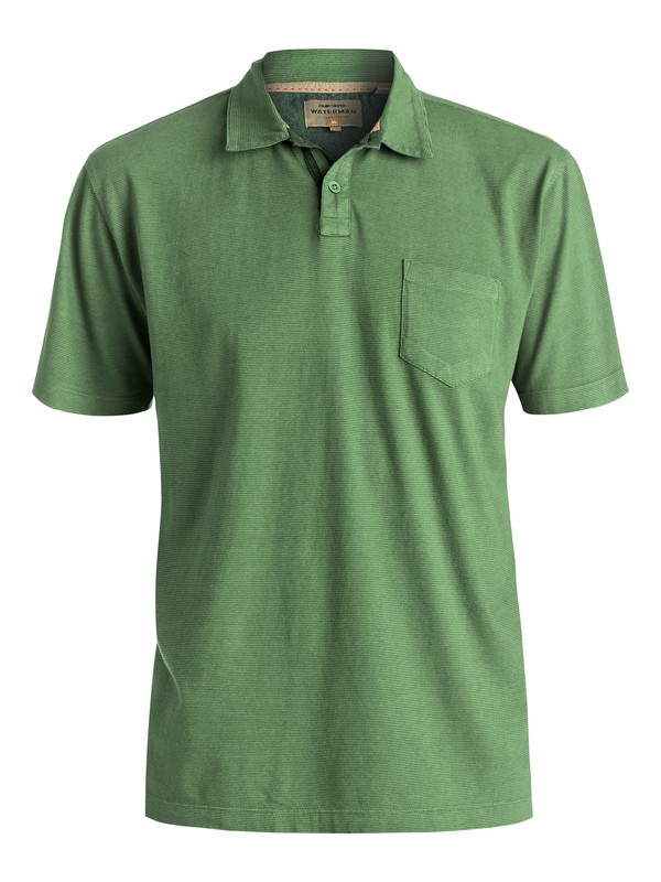 quiksilver, Waterman Strolo 6 - Camiseta Tipo Polo, AGAVE (gly0) 0 Waterman Strolo 6 - Camiseta Tipo Polo Verde EQMKT03005 Quiksilver