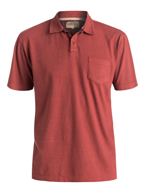 quiksilver, Waterman Strolo 6 - Camiseta Tipo Polo, RED OCHRE (rqs0) 0 Waterman Strolo 6 - Camiseta Tipo Polo Rojo EQMKT03005 Quiksilver