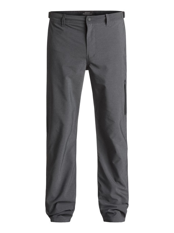 quiksilver, Waterman Stand Up - Pantalon chino déperlant, BLACK (kvj0) 0 Waterman Stand Up - Pantalon chino déperlant Noir EQMNP03000 Quiksilver