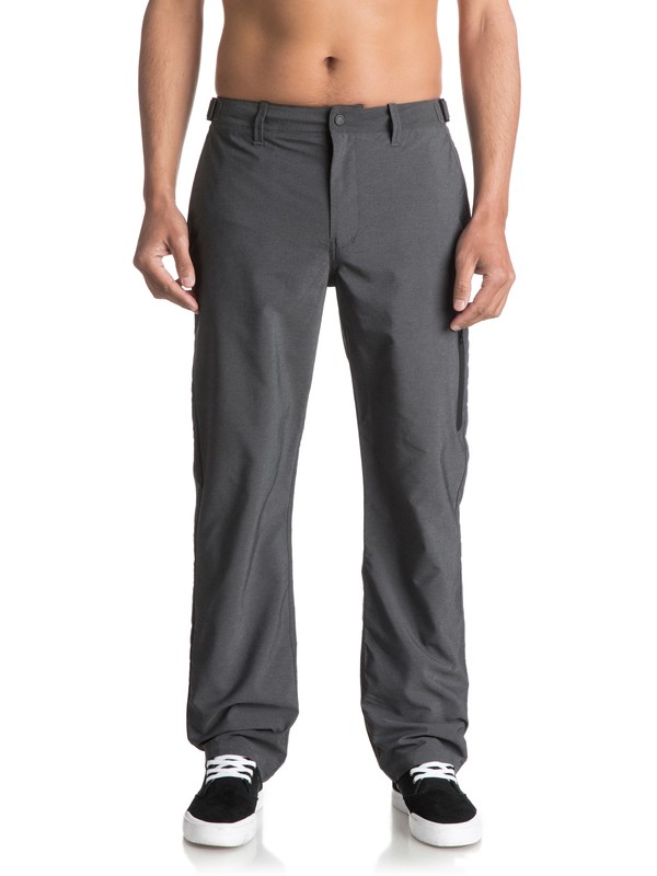 quiksilver, Waterman Stand Up - Water-Repellent Chinos, BLACK (kvj0) 0 Waterman Stand Up - Water-Repellent Chinos Black EQMNP03000 Quiksilver