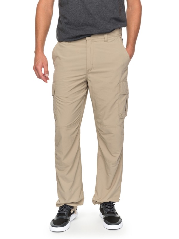 quiksilver, Waterman Skipper - Pantalon cargo, TWILL (tka0) 0 Waterman Skipper - Pantalon cargo Beige EQMNP03001 Quiksilver