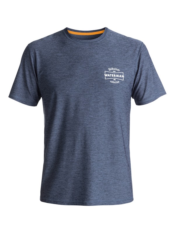 WATER MARKED SS EQMWR03026 0 Waterman Water Marked - Surf-Tee Amphibian UPF 50 Noir EQMWR03026 Quiksilver
