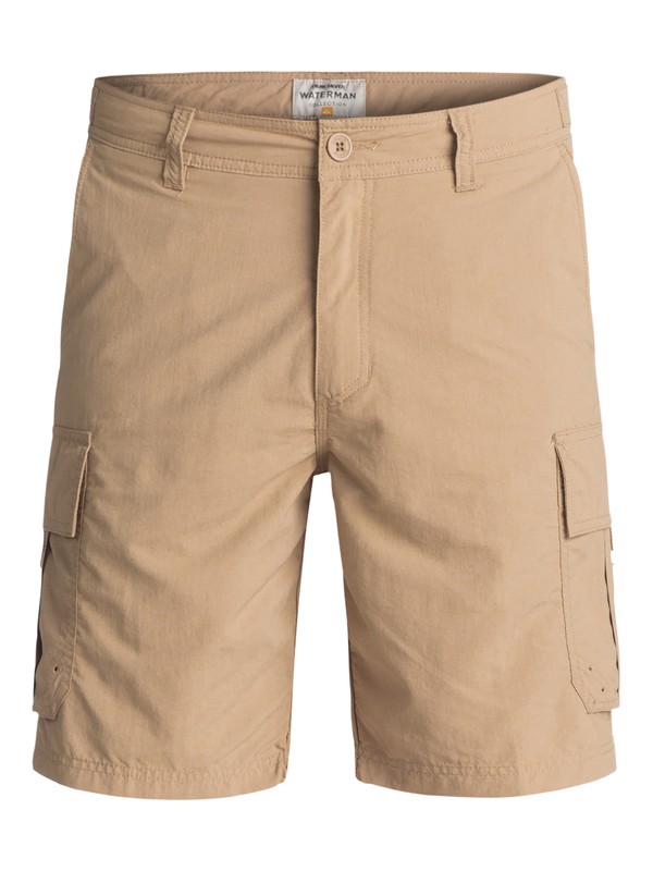 quiksilver, Waterman Skipper - Short, KHAKI (ckk0) 0 Waterman Skipper - Short Marron EQMWS03016 Quiksilver