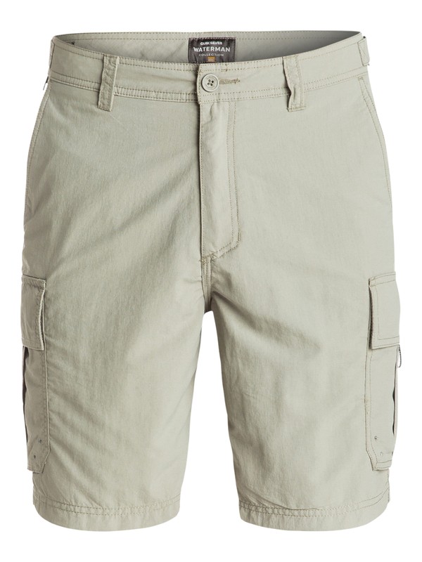 quiksilver, Waterman Skipper - Short, SHADOW (gjk0) 0 Waterman Skipper - Short Vert EQMWS03016 Quiksilver