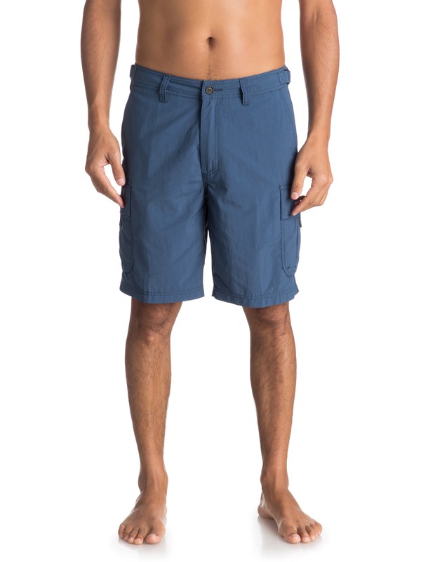 quiksilver, Waterman Skipper - Short cargo, DARK DENIM (brq0) 0 Waterman Skipper - Short cargo Bleu EQMWS03016 Quiksilver