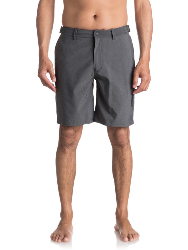 quiksilver, STAND UP SHORT, BLACK (kvj0) 0 STAND UP SHORT EQMWS03020 Quiksilver