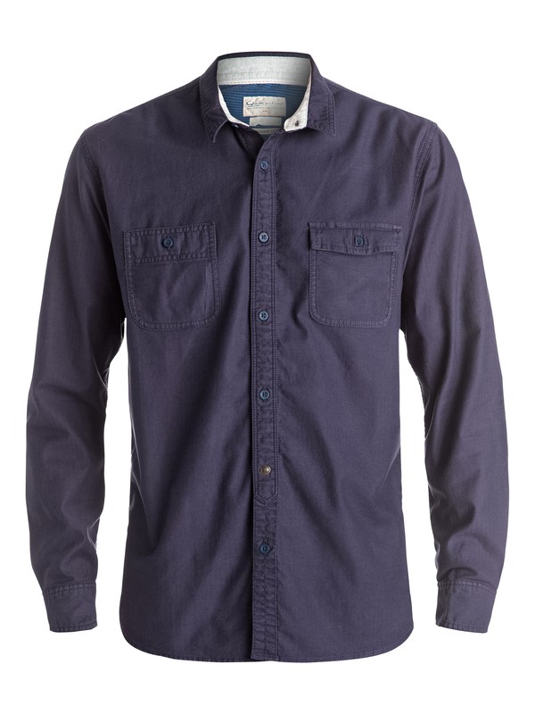 quiksilver, Waterman Arno Lesco - Chemise à manches longues, NAVY BLAZER (byj0) 0 Waterman Arno Lesco - Chemise à manches longues Bleu EQMWT03003 Quiksilver