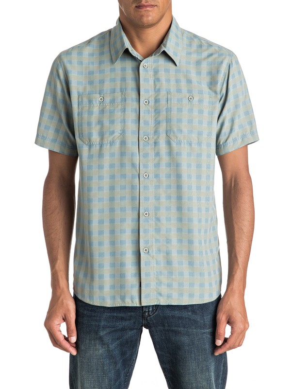 quiksilver, Waterman Wake - Chemise à manches courtes, SHADOW (gjk0) 0 Waterman Wake - Chemise à manches courtes EQMWT03007 Quiksilver