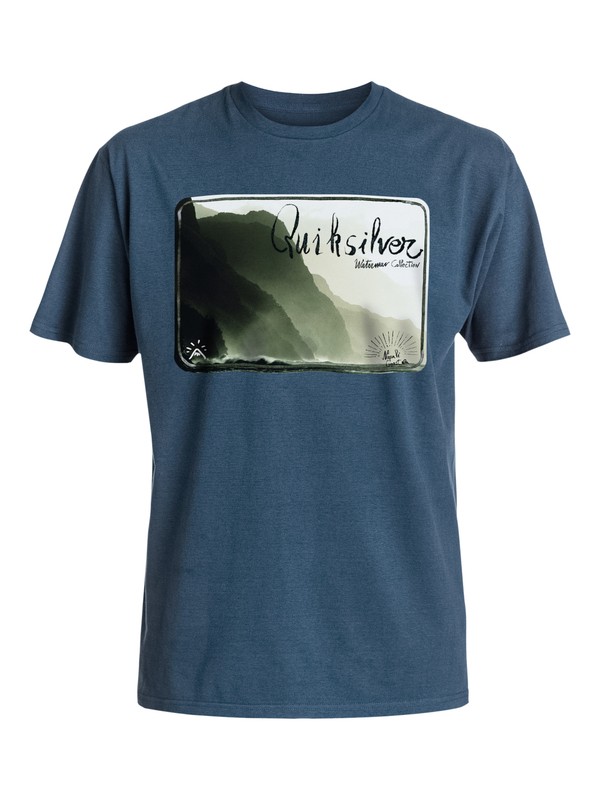 quiksilver, Waterman Napali Coast - Tee-Shirt, MAJOR BLUE (bsm0) 0 Waterman Napali Coast - Tee-Shirt EQMZT03014 Quiksilver