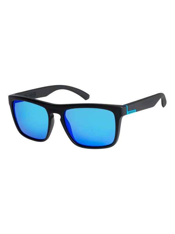 quiksilver, The Ferris - Sunglasses, BLK MAT/BLU CH (329) 0 The Ferris - Sunglasses Green EQS1127 Quiksilver