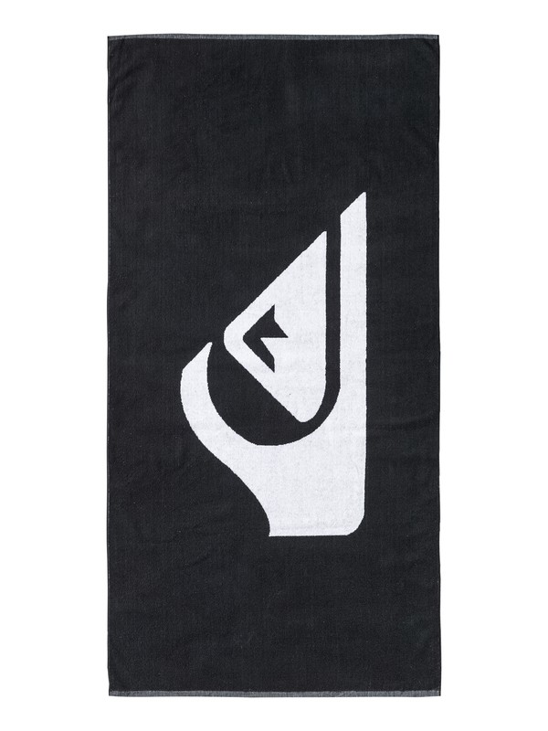 quiksilver, Woven Logo - Serviette, BLACK (kvj0) 0 Woven Logo - Serviette Noir EQYAA03108 Quiksilver