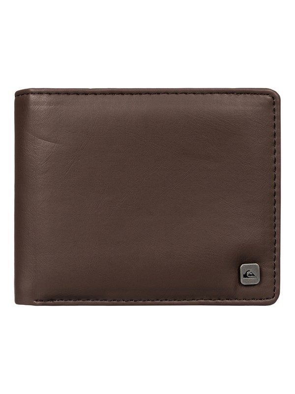 quiksilver, Slim Wallet, CHOCOLATE (ctk0) 0 Slim Wallet EQYAA03154 Quiksilver