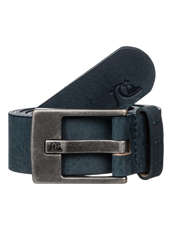 quiksilver, Section Leather belt, DARK DENIM (brq0) 0 Section Leather belt EQYAA03166 Quiksilver