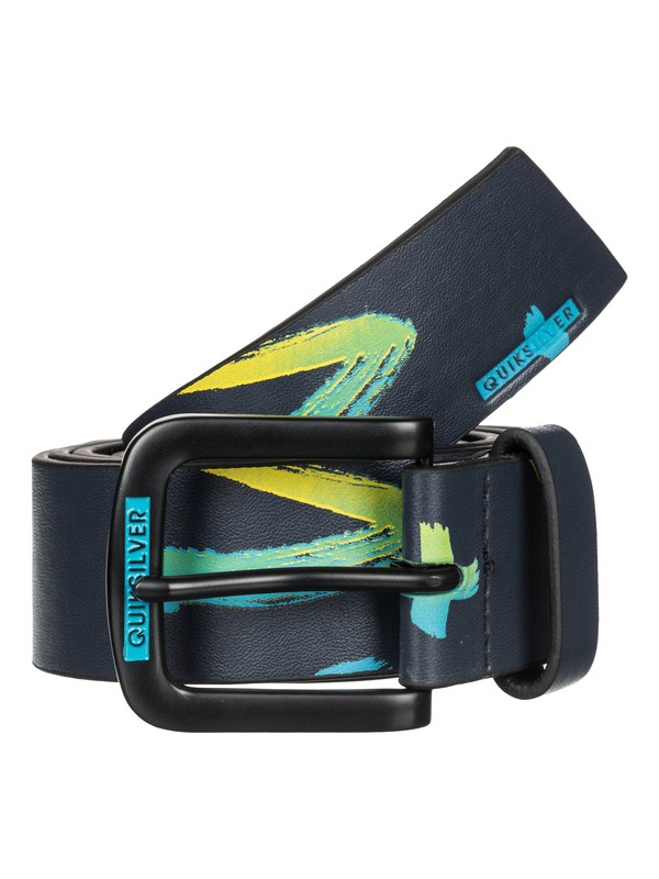 quiksilver, Re Mix Belt, NAVY BLAZER (byj0) 0 Re Mix Belt EQYAA03175 Quiksilver