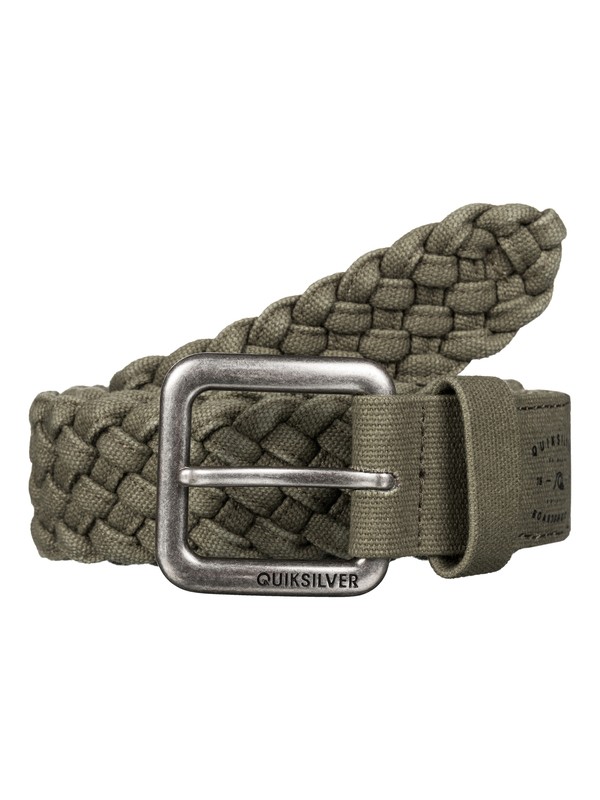 quiksilver, London Weave - Ceinture, DUSTY OLIVE (gpb0) 0 London Weave - Ceinture EQYAA03192 Quiksilver