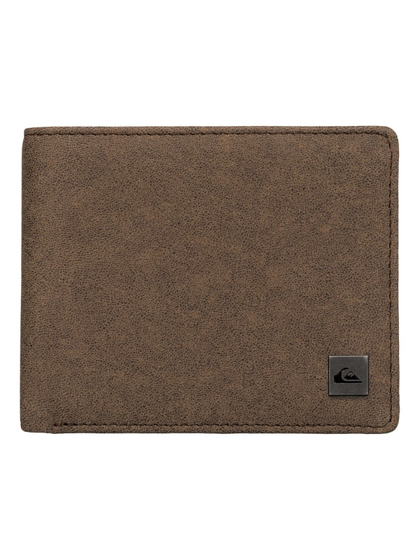 quiksilver, Slim Style Wallet, CHOCOLATE (ctk0) 0 Slim Style Wallet EQYAA03204 Quiksilver