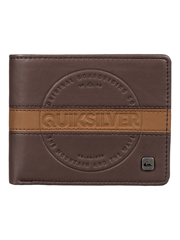 quiksilver, Megladon Wallet, CHOCOLATE (ctk0) 0 Megladon Wallet EQYAA03205 Quiksilver